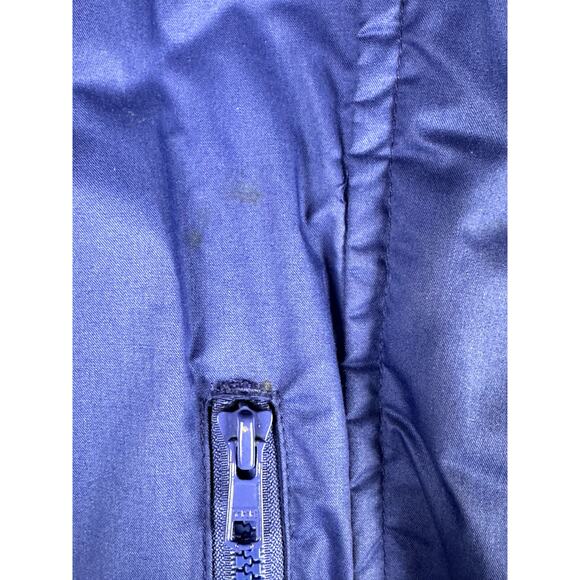 Eddie Bauer Goose Down Jacket Coat Parka Premium Q Blue Womens Small Vintage 90s - Picture 3 of 9